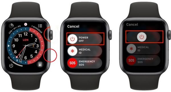 Khởi động lại Apple Watch khi bị chậm